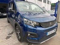 Usado Peugeot Rifter Active 100 CV (73 kW) 2020 Azul Monovolumen