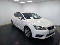 Usado Seat Leon Reference 110 CV (80 kW) 2018 Blanco Berlina