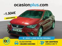 Usado Seat Ibiza FR 110 CV (80 kW) 2023 Rojo Utilitario