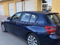 Usado BMW 118 143 CV (105 kW) 2012 Azul Utilitario