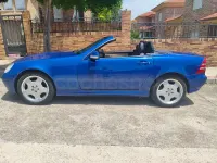 Usado Mercedes SLK200 163 CV (119 kW) 2000 Azul Descapotable