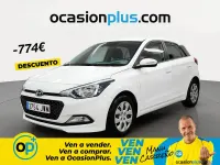 Usado Hyundai i20 84 CV (61 kW) 2017 Blanco