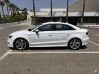 Usado Audi A3 S-Line 110 CV (80 kW) 2015 Blanco Berlina