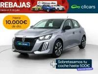 Usado Peugeot 208 Style 100 CV (73 kW) 2025 Gris / plata Utilitario