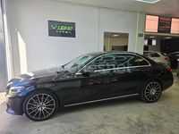 Usado Mercedes C200 160 CV (117 kW) 2019 Negro Berlina