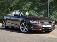 Usado Audi A5 Cabriolet Premium 180 CV (132 kW) 2010 Marrón Descapotable