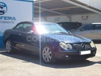 Usado Mercedes CLK200 Avantgarde 163 CV (119 kW) 2004 Azul Descapotable