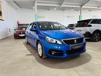 Usado Peugeot 308 SW Active 130 CV (95 kW) 2021 Azul Familiar