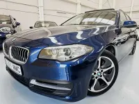 Usado BMW 525 Luxury Line 218 CV (160 kW) 2015 Azul Familiar