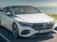 Usado Mercedes EQE350 Edition 214 kW (292 CV) 2024 Azul Berlina