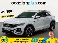 Usado VW T-Roc R-line 150 CV (110 kW) 2022 Blanco SUV