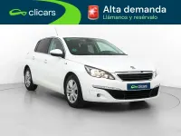 Usado Peugeot 308 Style 120 CV (88 kW) 2015 Blanco Berlina