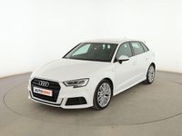 Usado Audi A3 Sportback S-Line 150 CV (110 kW) 2018 Blanco Utilitario