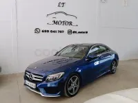 Usado Mercedes C220 170 CV (125 kW) 2017 Azul Berlina