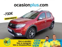 Usado Dacia Sandero Stepway 90 CV (66 kW) 2018 Rojo Berlina