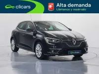 Usado Renault Mégane Zen 140 CV (102 kW) 2019 Negro Utilitario