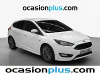 Usado Ford Focus ST-Line 125 CV (91 kW) 2018 Blanco Utilitario