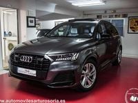 Usado Audi Q7 S-line plus 462 CV (339 kW) 2021 Gris SUV