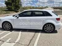 Usado Audi A3 S-Line 150 CV (110 kW) 2018 Blanco Berlina