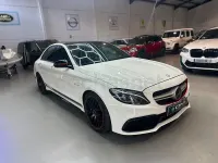 Usado Mercedes C63S AMG 510 CV (375 kW) 2017 Blanco Berlina