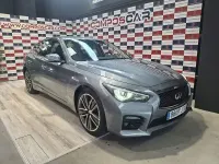 Usado Infiniti Q50 170 CV (125 kW) 2016 Gris / plata Berlina
