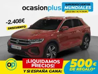 Usado VW T-Roc R-line 150 CV (110 kW) 2023 Rojo SUV