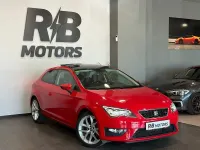 Usado Seat Leon FR 125 CV (91 kW) 2017 Rojo Berlina