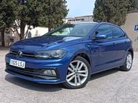 Usado VW Polo R-line 95 CV (69 kW) 2021 Azul Utilitario
