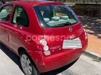 Usado Nissan Micra Tekna 80 CV (58 kW) 2005 Rojo Berlina