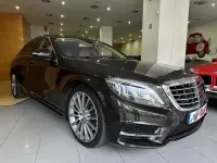 Usado Mercedes S500 455 CV (334 kW) 2013 Negro metalizado Berlina