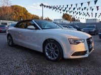 Usado Audi A5 Cabriolet S-Line 190 CV (139 kW) 2015 Blanco Descapotable