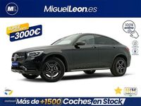 Usado Mercedes GLC300e 306 CV (225 kW) 2021 Negro Coupe