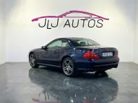Usado Mercedes SL500 306 CV (225 kW) 2002 Azul Descapotable