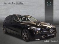 Usado Mercedes C220 AMG line 220 CV (161 kW) 2024 Inval. black  nonmetallic color paint Familiar
