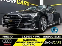 Usado Audi A8 Exclusive 462 CV (339 kW) 2021 Negro Berlina