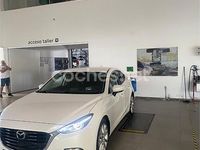 Usado Mazda 3 Luxury 120 CV (88 kW) 2017 Blanco Berlina