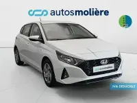 Usado Hyundai i20 100 CV (73 kW) 2021 Blanco Utilitario