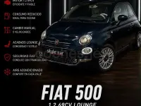 Usado Fiat 500 Lounge 69 CV (50 kW) 2019 Azul Berlina