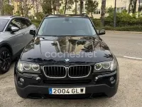 Usado BMW X3 177 CV (130 kW) 2009 Negro SUV