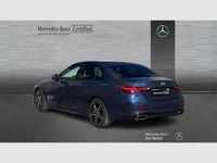 Usado Mercedes C220 AMG line 200 CV (147 kW) 2025 Azul sodalita (metalizado) Berlina