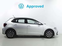 Usado VW Polo Life 95 CV (69 kW) 2021 Plateado Utilitario