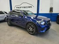 Usado Mercedes GLC250 204 CV (150 kW) 2018 Azul SUV