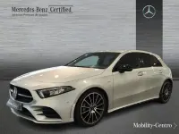 Usado Mercedes A180 AMG line 116 CV (85 kW) 2021 Iridiumsilber  metalliclack Berlina