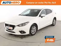Begagnad Mazda 3 Style 150 HK (110 kW) 2014 Vit Sedan