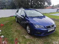 Usado Seat Leon ST Reference 115 CV (84 kW) 2020 Azul Familiar