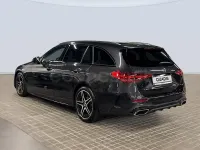 Usado Mercedes C220 AMG line 200 CV (147 kW) 2025 Gris / plata Familiar
