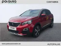 Usado Peugeot 3008 Allure 120 CV (88 kW) 2017 Rojo SUV