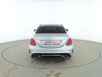 Usado Mercedes C200 AMG line 197 CV (144 kW) 2019 Gris Berlina