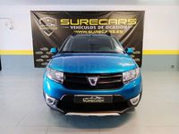 Usado Dacia Sandero Stepway 90 CV (66 kW) 2015 Azul Berlina