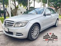 Usado Mercedes C220 Avantgarde 170 CV (125 kW) 2011 Plateado Berlina